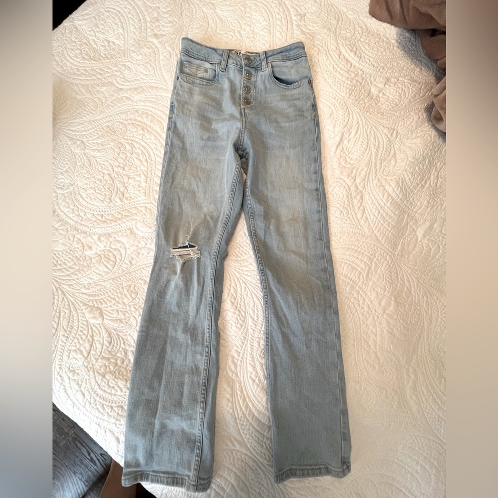 Zara light wash jeans - size 2